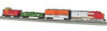 Bachmann 24021 N Scale Super Chief Train Set Santa Fe