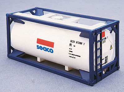 Walthers SceneMaster 949-8101 HO Scale 20' Tank Container - Kit -- SEACO