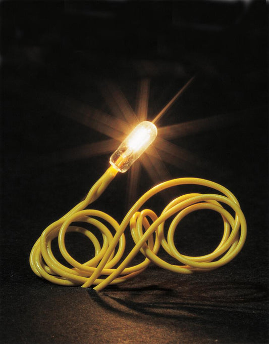 Faller 180671 HO/N Micro-Cable Bulb, White, 12-16V