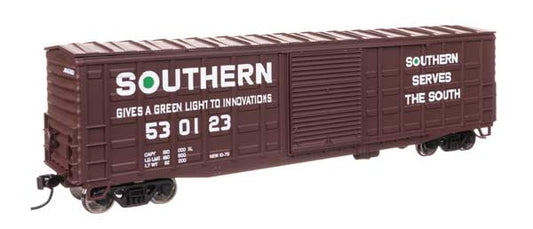 Walthers Mainline 910-46722 HO Scale 50' Waffle Boxcar RTR Southern #530123