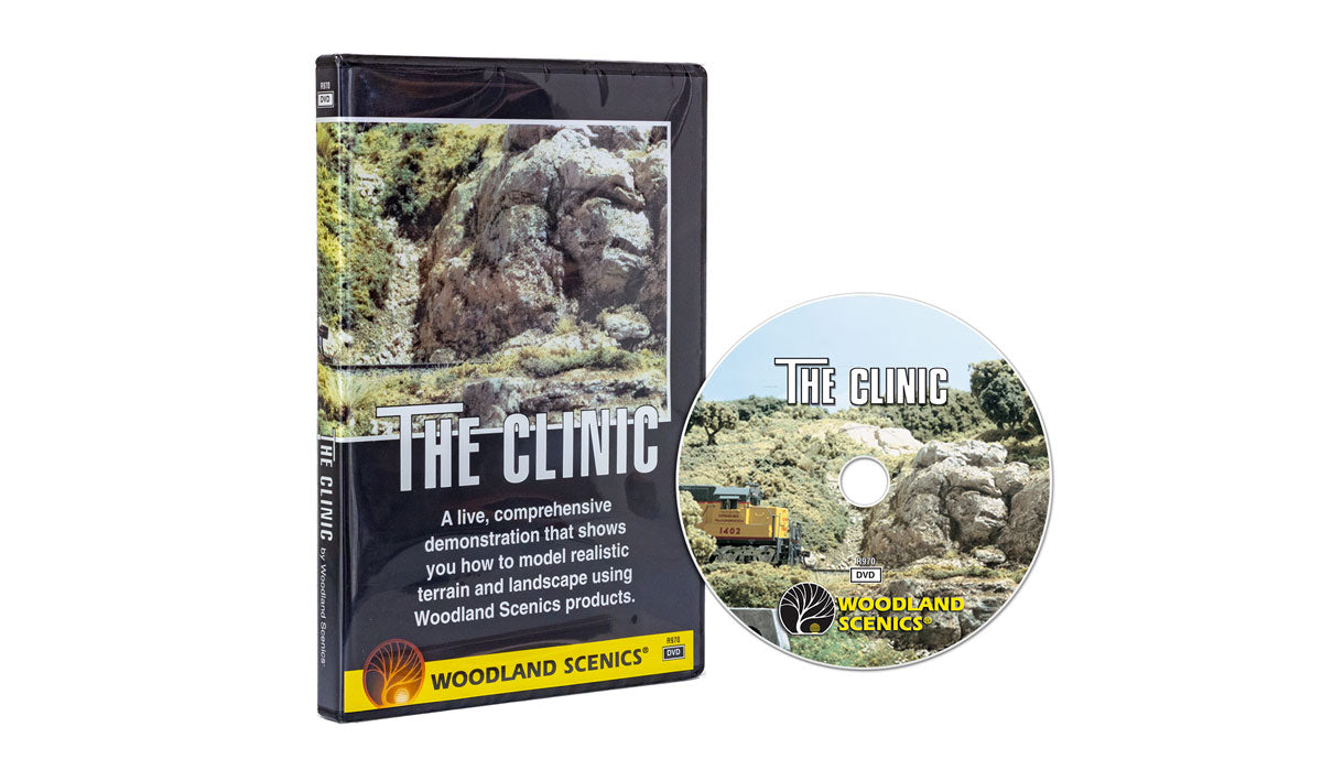 Woodland Scenics R970 All Scale The Clinic (DVD)