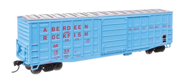 Walthers Mainline 910-46703 HO Scale 50' Waffle Boxcar RTR A&R #1534
