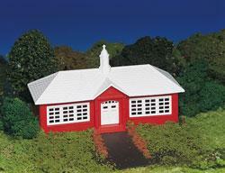 Bachmann 45133 HO Scale Plasticville USA School House