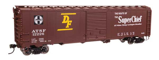 Walthers Mainline 910-46503 HO Scale 50' AAR Boxcar RTR Santa Fe #12226