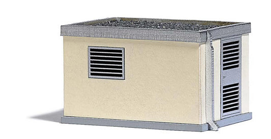 Busch 1570 HO Scale Modern Transformer Substation -- Kit