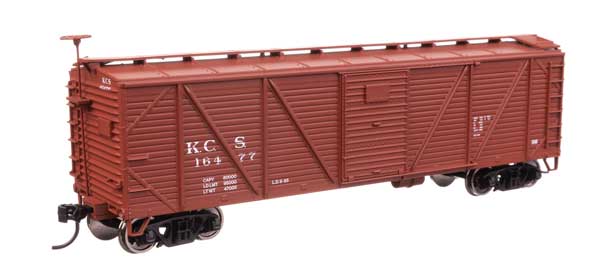 Walthers Mainline 910-40719 HO Scale 40' ARA Boxcar RTR KCS #16477