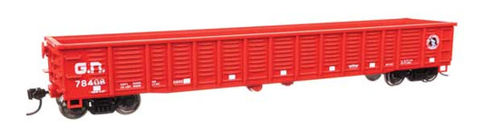 Walthers Mainline 910-6079 HO Scale 53' Corrugated Gondola GN #78408