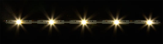Faller 180654 All Scale 2 Warm White LED Bar Spotlights, 180 mm Each