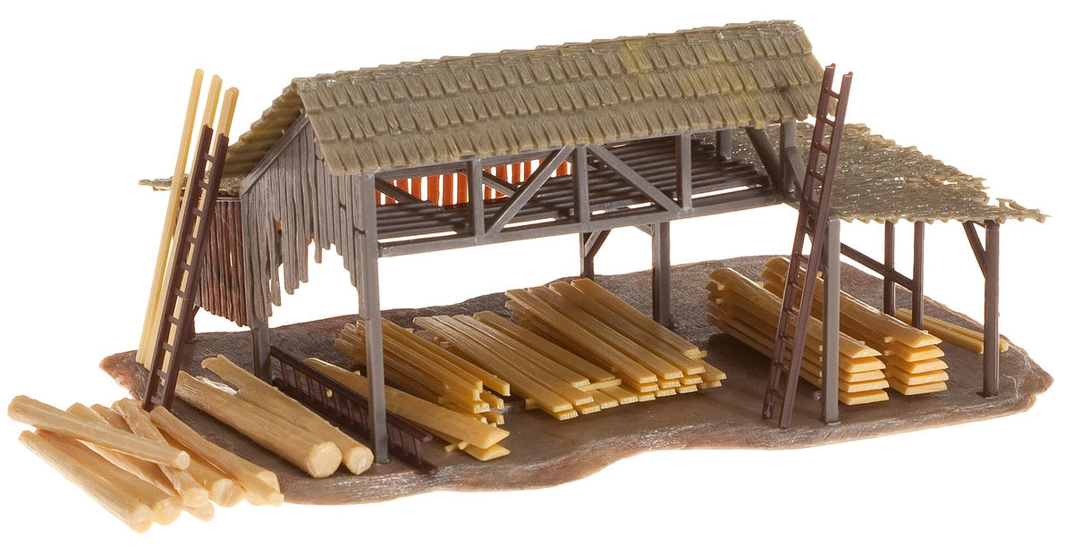 Faller 130288 HO Scale Lumber Yard Building Kit