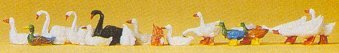 Preiser 14167 HO Scale Ducks, Geese & Swans