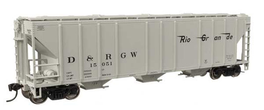 Walthers Mainline 910-49410 HO Scale 50' PS2-CD Hopper RTR DRGW #15051