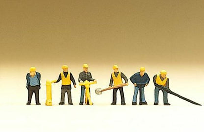 Preiser 88513 Z Scale Railroad Personnel -- Railroad Track Workers #3