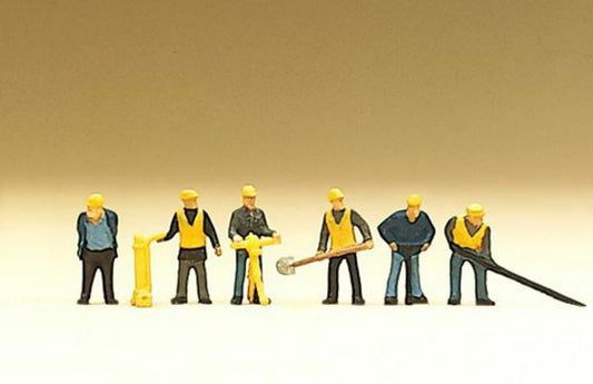 Preiser 88513 Z Scale Railroad Personnel -- Railroad Track Workers #3