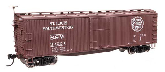 Walthers Mainline 910-40204 HO Scale 40' Wood Boxcar RTR SSW #32029