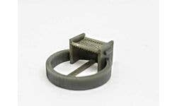 All Scale Miniatures 870911 HO Camp Fire Pit Ring 5-Pack