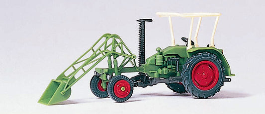 Preiser 17928 HO Scale Tool Carrier Tractor w/Fork Lift