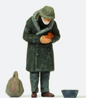 Preiser 28102 HO Scale Beggar