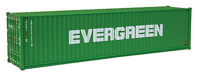 Walthers SceneMaster 949-8258 HO Scale 40' Hi Cube Corrugatd Container Evergreen