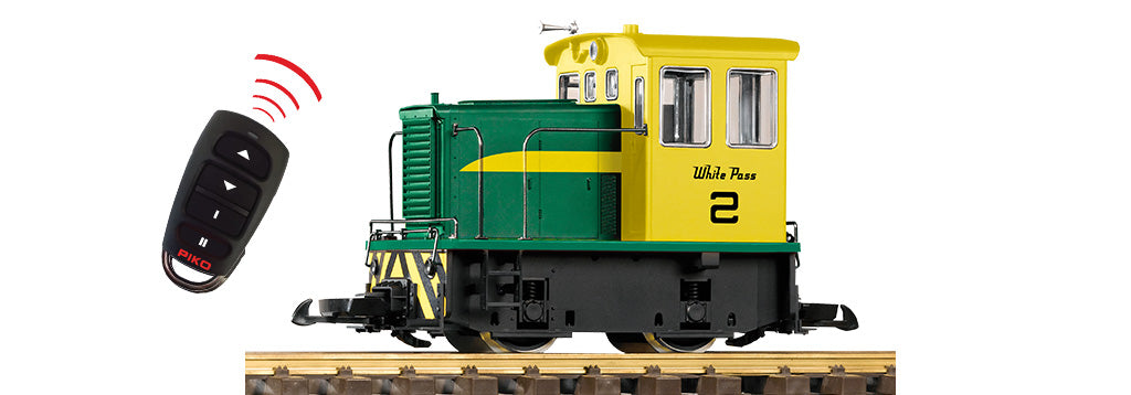 Piko 38514 G Scale WP&YR 25-Ton Diesel 2 Battery R/C Sound