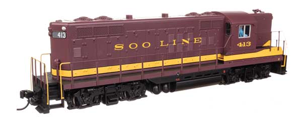 Walthers Mainline 910-20501 HO Scale EMD GP9 High Hood ESU Sound DCC Soo Line #413