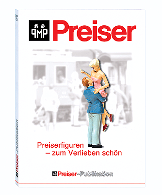 Preiser 96001 All Scale Book -- Preiser Figures History Mostly German Text