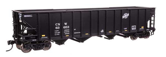 Walthers Mainline 910-57807 HO Scale 50' 100-Ton Hopper RTR CNW #63653