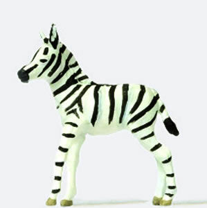 Preiser 29504 HO Scale Animal -- Baby Zebra
