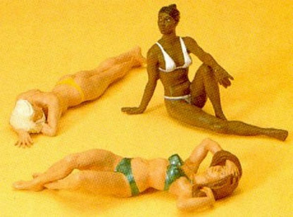 Preiser 45011 G Scale Sunbathing Girls