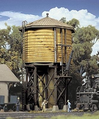Walthers Cornerstone 933-2813 HO Scale Wood Water Tank - Built-ups -- Assembled