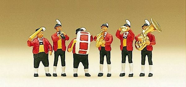 Preiser 10206 HO Scale Band -- Tyrolean #1