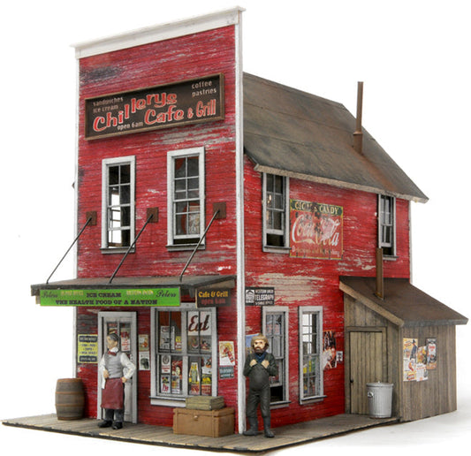 Banta Model Works 6090 O Scale Chillery's Cafe Kit