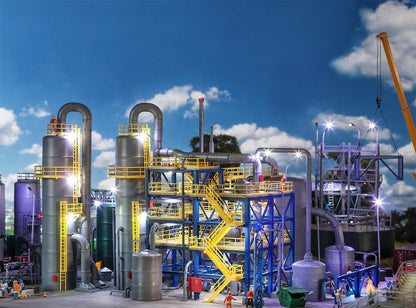 Faller 130175 HO Scale Chemical Plant Model Kit