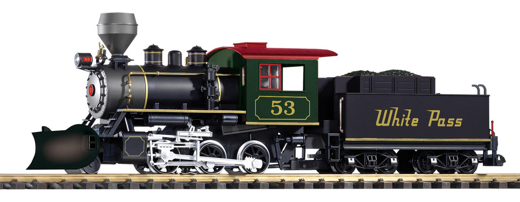 Piko 38260 G Scale WP&YR Mini-Mogul 53 Analog Sound