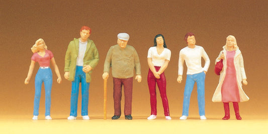 Preiser 68203 1:50 Scale Standing People Figure Set