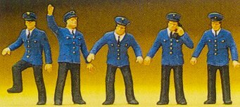 Preiser 10012 HO Scale Railroad Personnel -- Station Personnel #2