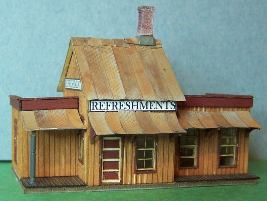 RS Laser Kits 2013 HO Scale Eatery At Forks Kit