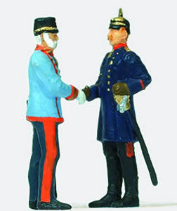 Preiser 29085 HO Scale Miscellaneous -- Kaiser Wilhelm II & Emperor Franz Joseph