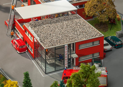 Faller 130160 HO Scale Modern Fire Station Model Kit
