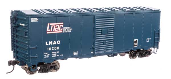 Walthers Mainline 910-1211 HO Scale 40' AAR 1948 Boxcar LNAC #10208