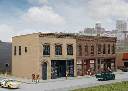 Walthers Cornerstone 933-3851 N Scale Merchant's Row III -- Kit