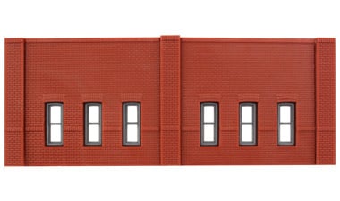Design Preservation Models 60103 N Scale N Scale Modulars System(TM) (Plastic) -- Street level Windows pkg(3); 3-1/2" Wide x 1-13/32" High (8.7 x 3.5cm)