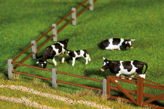 Faller 180431 HO Scale Paddock Fence II Model Kit, 876 mm