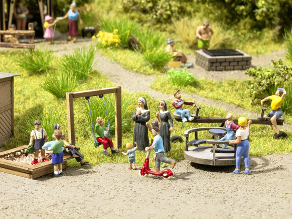 Noch 14368 HO Scale Playground Details - Laser-Cut Kit