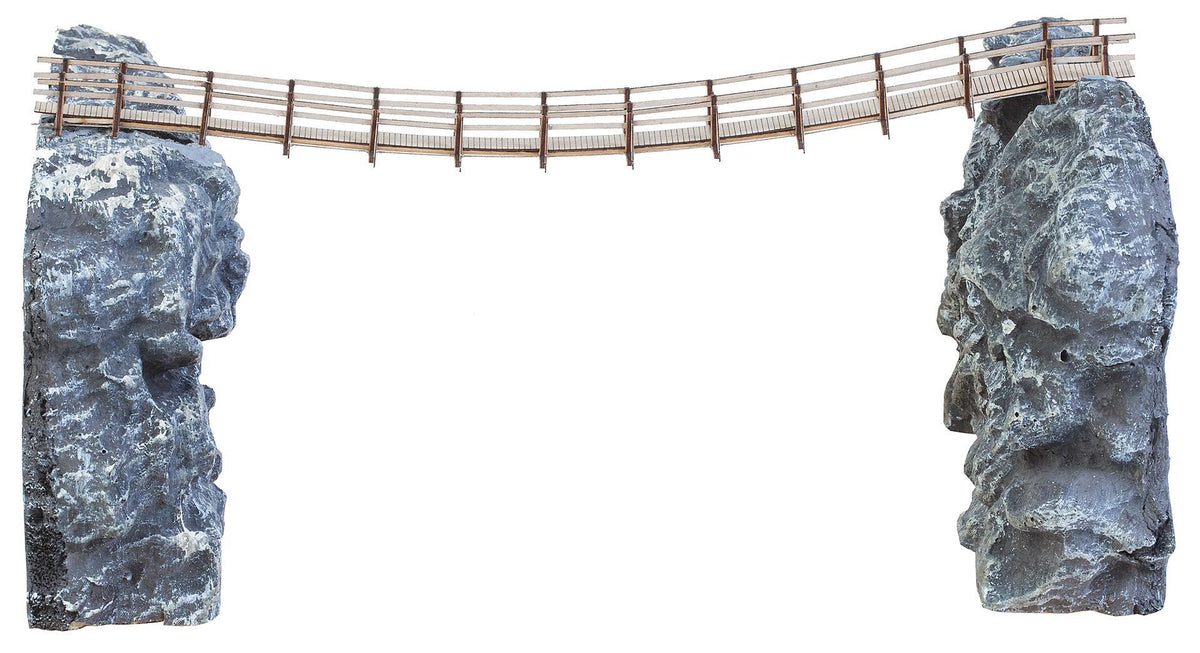 Faller 180391 HO Scale Suspension Bridge Laser-Cut Wood Kit
