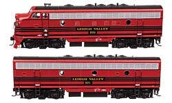 Walthers Mainline 910-11407 HO EMD F7 A-B - Lehigh Valley #570/571