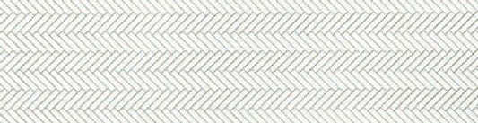 Preiser 19580 HO Scale Herringbone Strip Parquet Flooring or Wall -- White 3-3/4