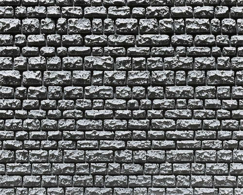 Faller 170863 HO Scale Decorative Sheet Profi -- Stretching Masonry