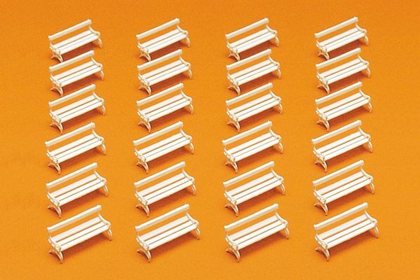 Preiser 79565 N Scale Park Benches