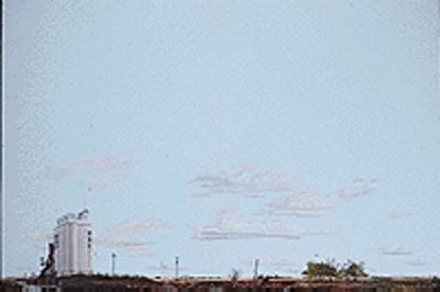 Walthers SceneMaster 949-709 HO Scale Background 24 x 36" Prairie/Grain Elevator