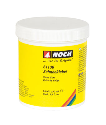 Noch 61138 All Scale Snow Glue -- 8-7/16oz 250mL